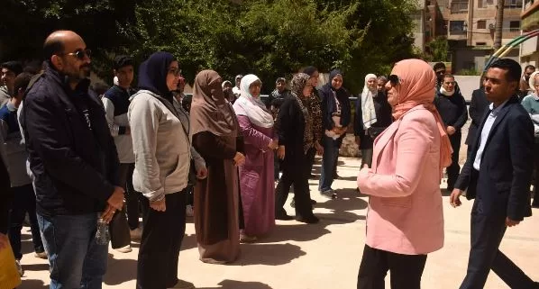 نائب محافظ الإسكندرية تشهد نموذج محاكاة للإخلاء بمدرسة «النور للمكفوفين» 4 - جريدة الجمهورية 6 15 - جريدة الجمهورية