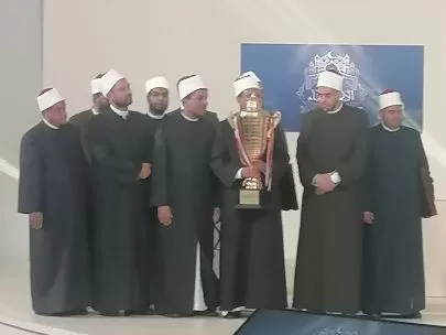 بفارق نصف درجة.. فريق «ديوان الأوقاف» بطلاً للدوري الأول للأئمة النجباء 1 - جريدة الجمهورية بفارق نصف درجة.. فريق «ديوان الأوقاف» بطلاً للدوري الأول للأئمة النجباء