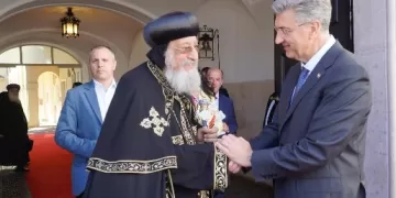 رئيس وزراء كرواتيا يستقبل البابا تواضروس الثاني ويؤكد: الكنيسة القبطية تثري التنوع المجتمعي في بلادنا