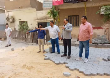 رئيس حي العجوزة يتفقد أعمال التطوير بالشوارع المحيطة بمبنى المحافظة