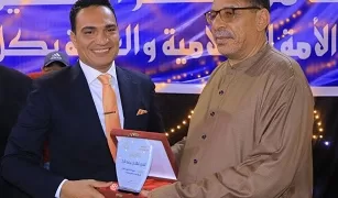 المهندس إبراهيم ضيف يهنئ العمدة الحاج شهدي فرج بمناسبة صدور قرار تعيينه عمدة لناحية كفر طناح