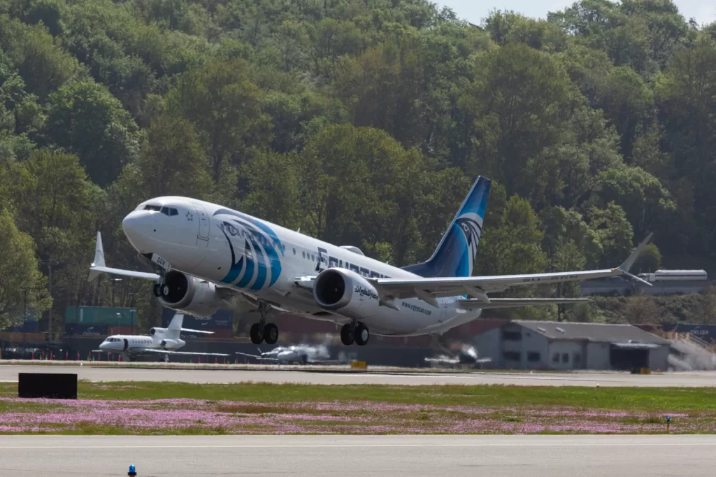 مصر للطيران تبدأ حقبة جديدة بتسلم أولى طائرات «بوينج B737-8Max» 2 - جريدة الجمهورية WhatsApp Image 2026 05 03 at 1.45.50 PM - جريدة الجمهورية
