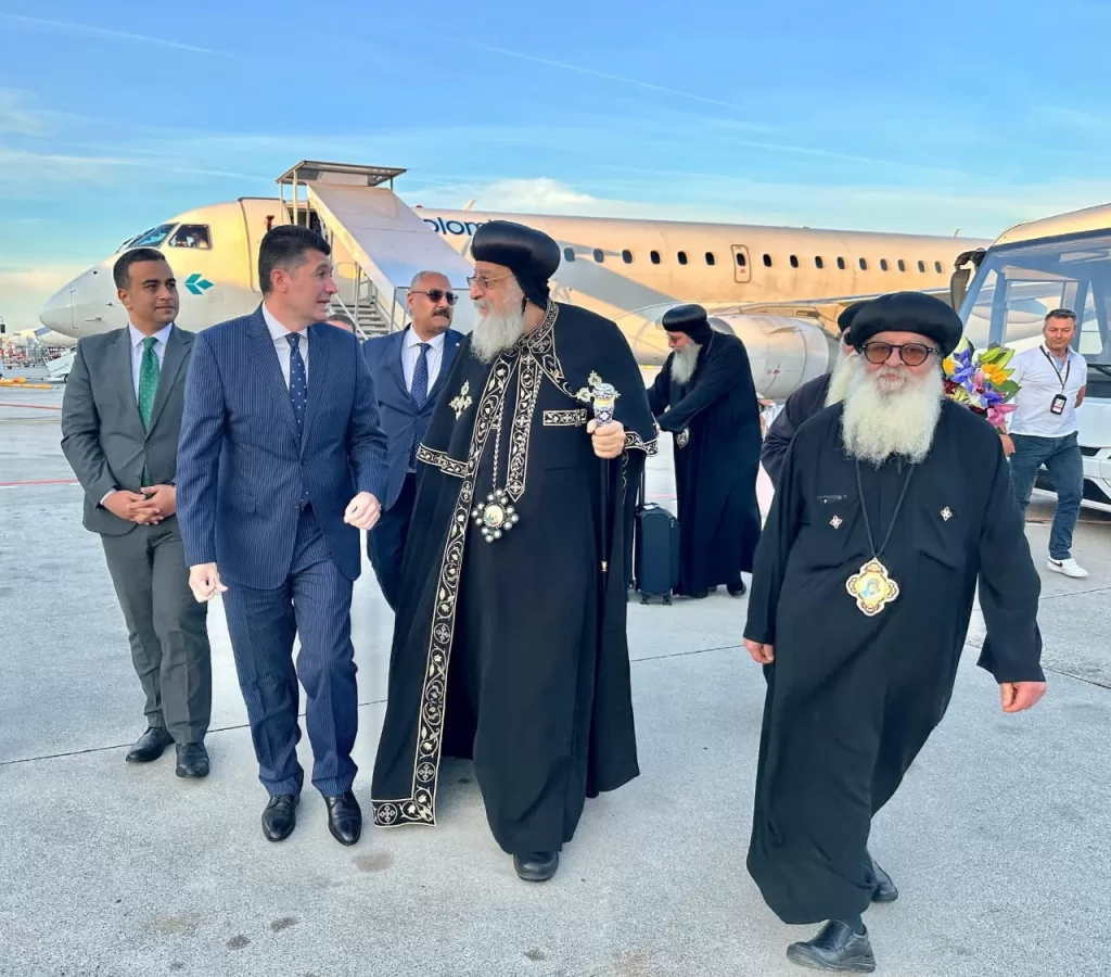 البابا تواضروس يصل إلى كرواتيا ويترأس الصلوات بكنيسة قلب يسوع 2 - جريدة الجمهورية WhatsApp Image 2026 05 10 at 1.46.50 PM - جريدة الجمهورية