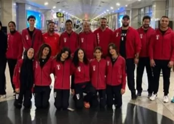 وصول بعثة أبطال ألعاب القوى المصرية وسط أجواء الاحتفال بالإنجازات