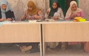 ختام دورة تدريبية لإعادة تدوير الجلود ببحيرة لدعم تمكين المرأة