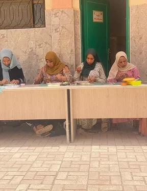 ختام دورة تدريبية لإعادة تدوير الجلود ببحيرة لدعم تمكين المرأة