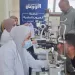 تضامن كفر الشيخ: تنظيم قافلة عيون للكشف الطبي على 500 مريض بقرى مركز الرياض