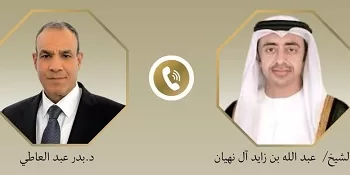 وزير الخارجية يبحث ونظيره الإماراتي التطورات الإقليمية