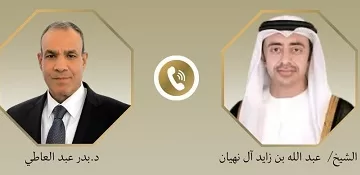 وزير الخارجية يبحث ونظيره الإماراتي التطورات الإقليمية