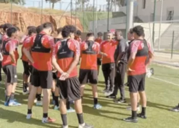 استعدادات جادة لمنتخب الناشئين قبل مواجهة المغرب