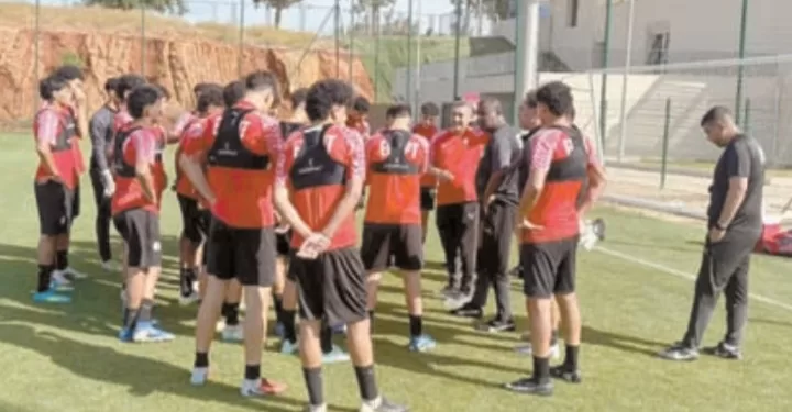 استعدادات جادة لمنتخب الناشئين قبل مواجهة المغرب