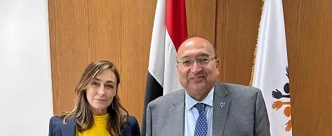 السفير عمرو رمضان يستقبل رئيسة مكتب الوكالة الإسبانية للتعاون الدولى من أجل التنمية في مصر 1 - جريدة الجمهورية السفير عمرو رمضان يستقبل رئيسة مكتب الوكالة الإسبانية للتعاون الدولى من أجل التنمية في مصر
