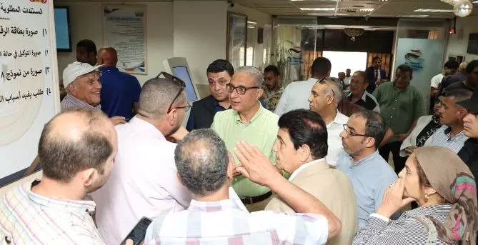 محافظ الجيزة يتفقد المركز التكنولوجي بحي العجوزة لمتابعة سير العمل وتيسير الخدمات 1 - جريدة الجمهورية محافظ الجيزة يتفقد المركز التكنولوجي بحي العجوزة لمتابعة سير العمل وتيسير الخدمات