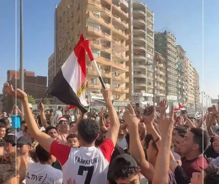 جماهير بني سويف تحتفل بإنجاز «الفراعنة» والتأهل التاريخي لدور الـ 32 في كأس العالم