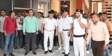 إزالة 85 حالة تعدٍ وإشغال بالمول التجاري في الحي الأول بمدينة العاشر من رمضان