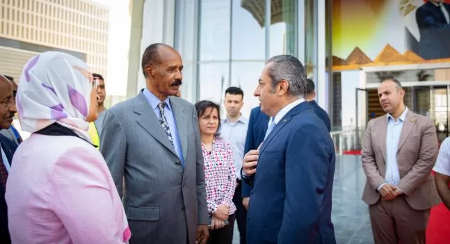 رئيس إريتريا يزور «العاصمة الجديدة».. ويشيد بالبرج الأيقوني والمنشآت الثقافية 19 - جريدة الجمهورية 17 - جريدة الجمهورية