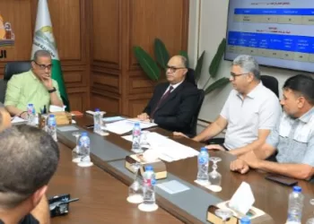 محافظ الجيزة يناقش ملفات العمل والمشروعات الجارية بحي الطالبية لدفع وتيرة الإنجاز