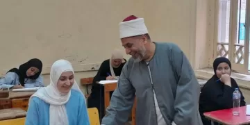 «١١» ألف طالب بالقسم الأدبي يؤدون «القرآن والحديث» بأزهر الشرقية وسط هدوء تام