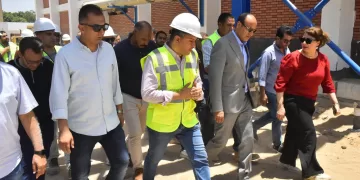 محافظ أسيوط يتفقد مشروع إحلال محطة معالجة عرب المدابغ وتجديدها وتوسعتها