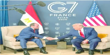 قمة الشراكة الإستراتيجية بين مصر وأمريكا