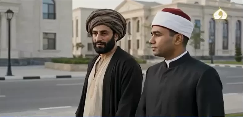 فيديو| الذكاء الاصطناعي يحيي سيرة شيخ الأزهر «حسن العطار» و«رفاعة الطهطاوي» في حفل وزارة الأوقاف والأكاديمية العسكرية 6 - جريدة الجمهورية 5 39 - جريدة الجمهورية