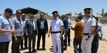 جهاز «العاشر من رمضان» يسترد 3 قطع أراضٍ صناعية بمساحة 40 ألف متر مربع