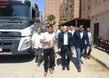 نائب محافظ الجيزة يتفقد أعمال صيانة محطة بشتيل بأوسيم لحل مشكلات الصرف الصحي