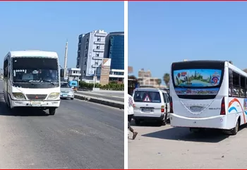 رئيس مركز ومدينة بلطيم يتابع حل مشكلة تكدس الركاب بموقف «بلطيم – كفر الشيخ».. والدفع بـ 9 حافلات و120 سيارة ميكروباص