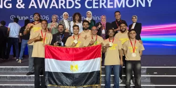 إنجاز عالمي جديد لجامعة المنصورة.. طالب الهندسة يفوز بأعلى جوائز مسابقة Huawei ICT بالصين