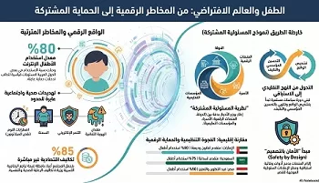 تقرير أكاديمي لجامعة القاهرة يرصد مخاطر العالم الافتراضي على الأطفال وآليات المواجهة