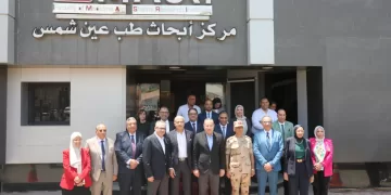 وزير التعليم العالي ورئيس جامعة عين شمس يتفقدان مشروعات الجامعة التعليمية والطبية