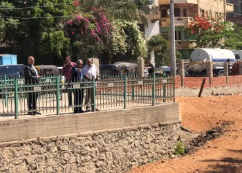 محافظ الدقهلية يتابع أعمال إنشاء حدائق جديدة بمدينة طلخا