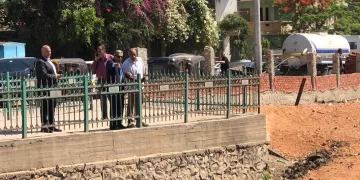 محافظ الدقهلية يتابع أعمال إنشاء حدائق جديدة بمدينة طلخا