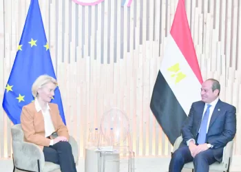 السيسى خلال لقائه رئيسة المفوضية الأوروبية: تعزيز العلاقات مع الاتحاد الأوروبى 3 - جريدة الجمهورية تعادلان يشعلان المجموعة.. ومصر ترسم طريق التأهل