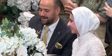 ليلة بهجة ومحبة.. عقد قران المهندس محمد كابتن منتخب مصر لكرة الماء والآنسة يارا