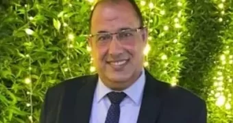 تهنئة بالزفاف السعيد للرائد فؤاد علام والآنسة ياسمين الفقي