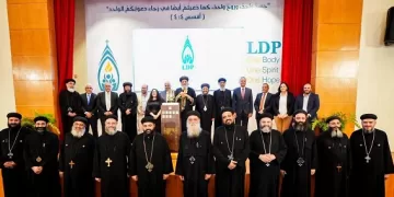 البابا تواضروس يستقبل وفد المعهد اللاهوتي والمدرسة الإكليريكية الأرمينية بالقدس