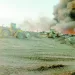 حريق هائل يلتهم مصنعًا للبويات والزيوت ومخزنًا للألومنيوم بالخانكة 5 - جريدة الجمهورية 5 أرقام استثنائية فى «يوم المجد»