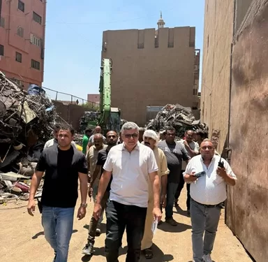 حملة مكبرة لحي الطالبية تسفر عن ضبط عشرات المخالفات ومصادرة الإشغالات