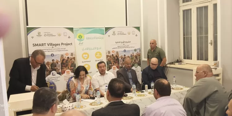 ضمن مشروع «القرى الذكية» بأطفيح: «سيداري» تنظم أولى ندواتها الزراعية بقرية صول
