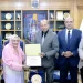 رئيس جامعة المنصورة ومحافظ الدقهلية يكرمان الدكتورة آمال إسماعيل 83 عاما لحصولها على الدكتوراة