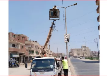 تطوير ورفع كفاءة منظومة الإنارة العامة بمراكز الشرقية