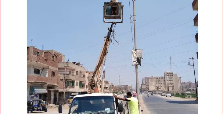 تطوير ورفع كفاءة منظومة الإنارة العامة بمراكز الشرقية
