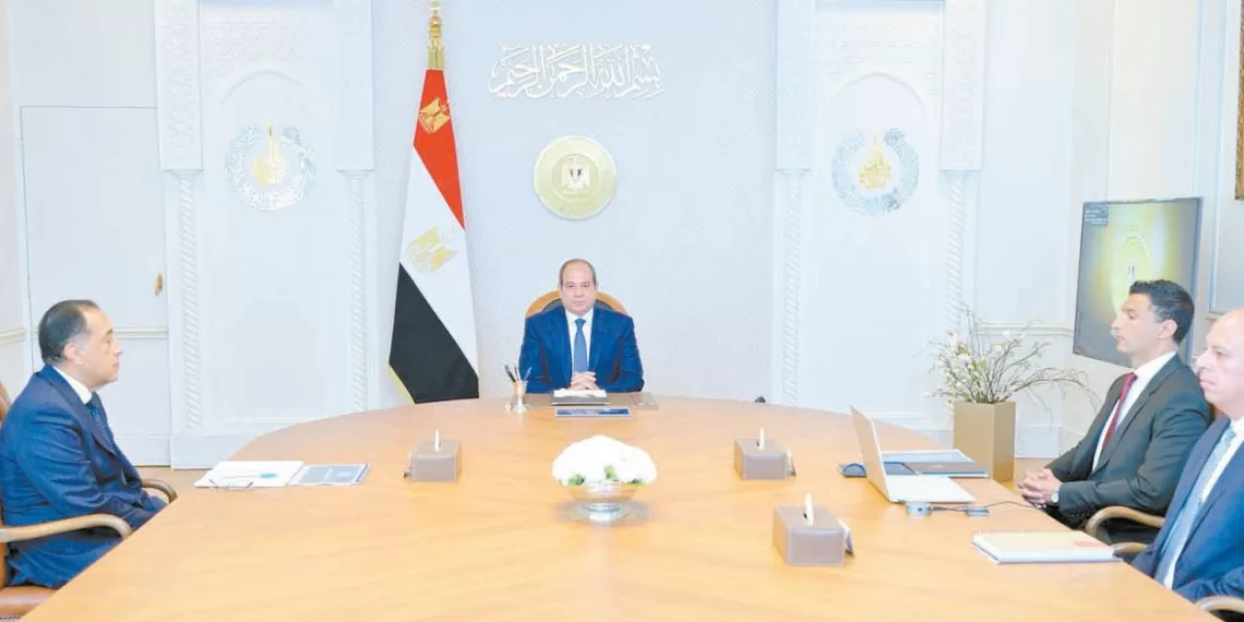 الرئيس يستعرض مع مدبولى وهاشم الإستراتيجية الوطنية للصناعة 8 - جريدة الجمهورية قاعدة صناعية قوية تنافس إقليميًا ودوليًا