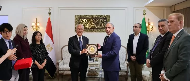 محافظ الإسماعيلية يستقبل سفير اليابان لبحث سبل التعاون وتعزيز العلاقات الثنائية