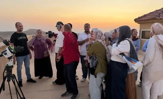 جامعة القاهرة الأهلية تنظم زيارة ميدانية لطلاب القطاع الصحي إلى مرصد القطامية الفلكي 1 - جريدة الجمهورية جامعة القاهرة الأهلية تنظم زيارة ميدانية لطلاب القطاع الصحي إلى مرصد القطامية الفلكي