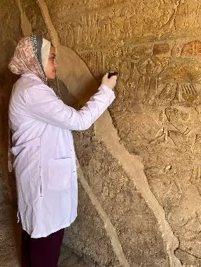 كشف أثري جديد في سقارة: العثور على 3 مقابر صخرية لكبار رجال الدولة الحديثة بجبانة البوباسطيون 1 - جريدة الجمهورية كشف أثري جديد في سقارة: العثور على 3 مقابر صخرية لكبار رجال الدولة الحديثة بجبانة البوباسطيون