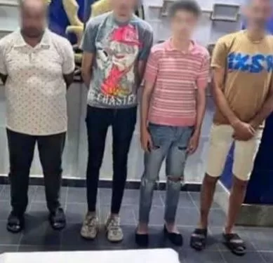 حجز «الجن » وأعوانه عقب الاستعراض بأسلحة بيضاء أمام المقابر بالإسكندرية