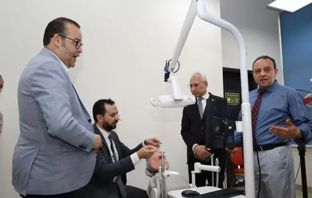 رئيس جامعة المنيا يفتتح 8 معامل جديدة بكلية طب الأسنان بالجامعة الأهلية 2 - جريدة الجمهورية 3 50 - جريدة الجمهورية