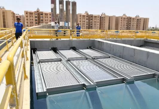 بدء التشغيل الفعلي لمحطة مياه قحافة ودخول المرحلة الثالثة لتوسعات محطة العزب الخدمة بالفيوم 3 - جريدة الجمهورية 3 59 - جريدة الجمهورية